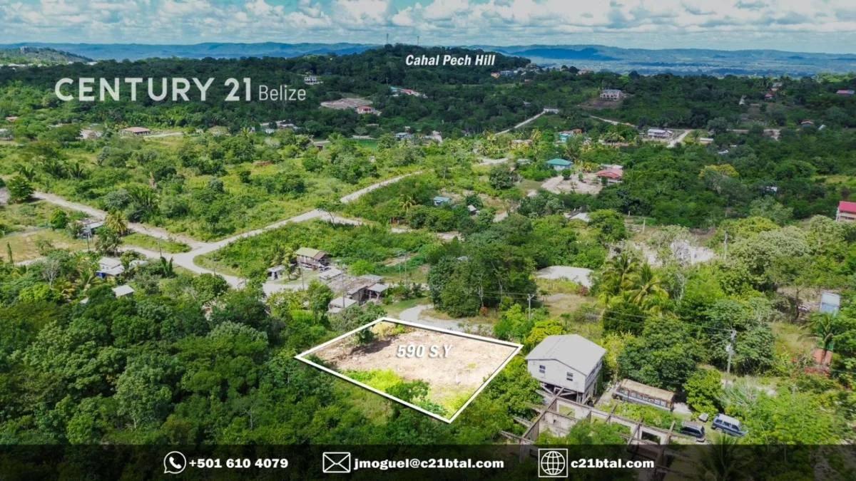 Hill Top Lot for Sale in San Ignacio Town, Cayo District, Belize
