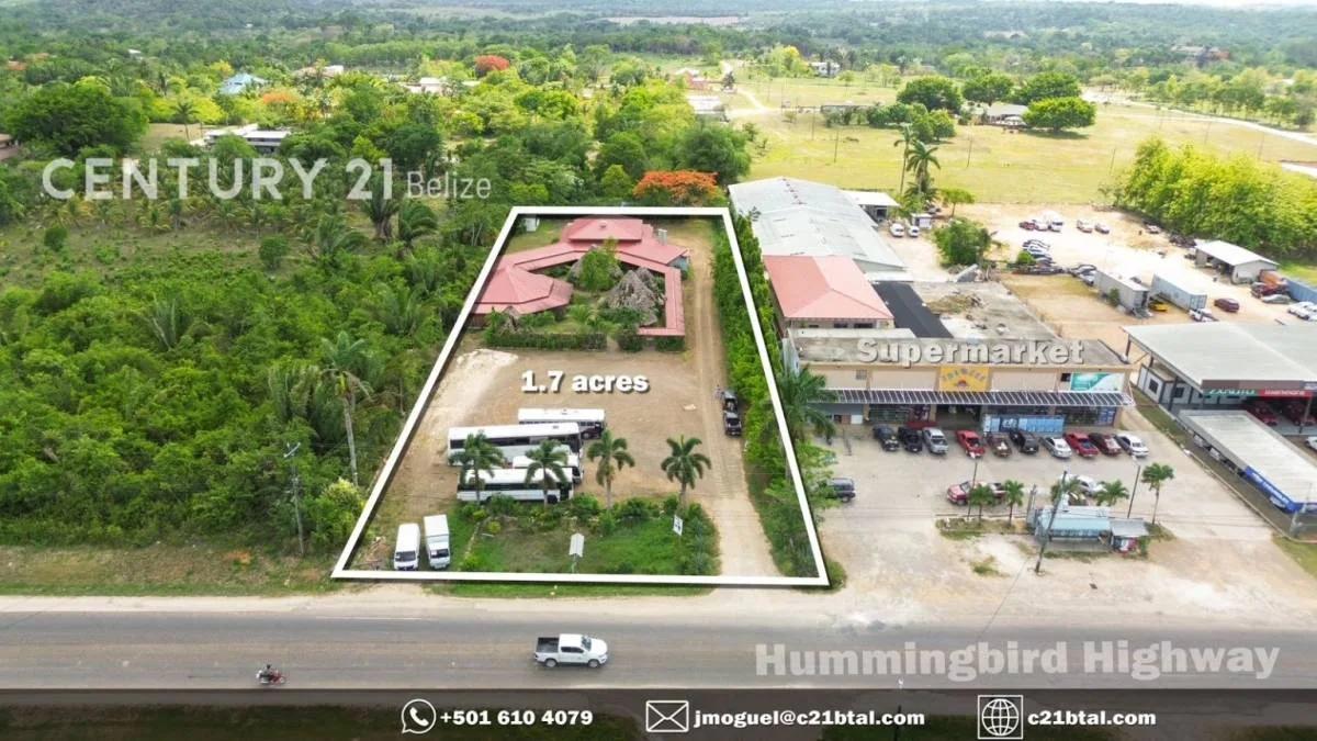 Development Property for Sale on Hummingbird Highway in Belmopan City, Belize