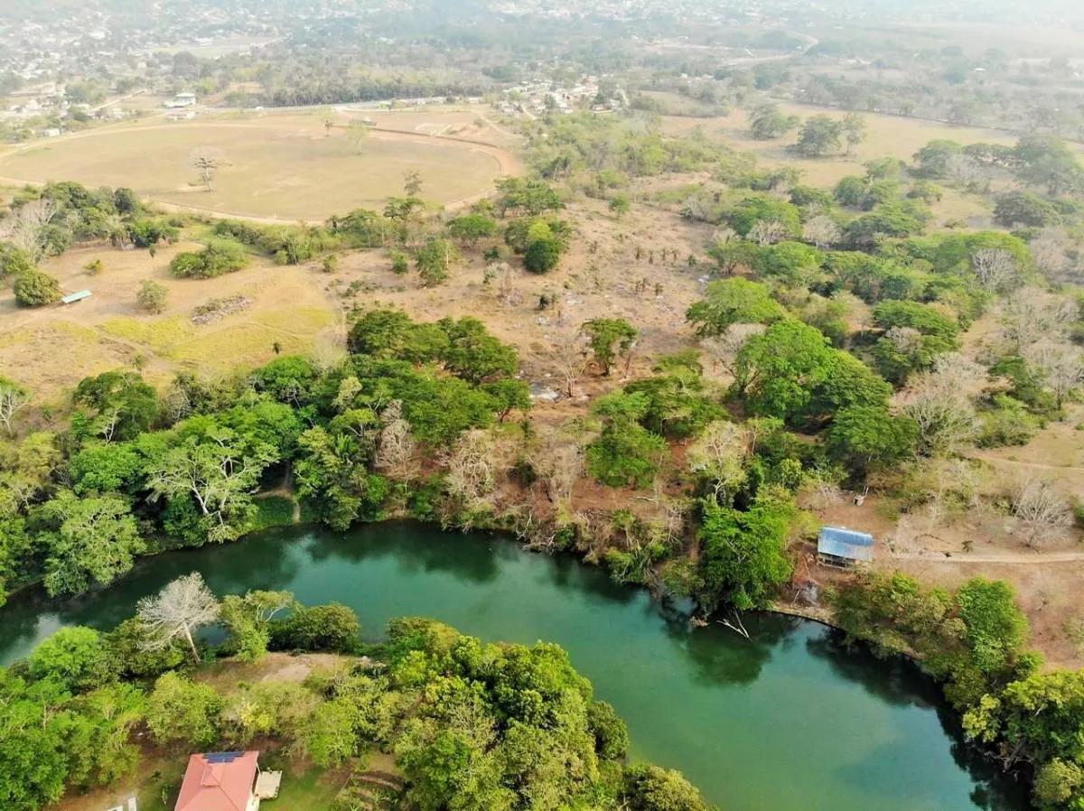 12.76 Acre River Front Property In Cayo